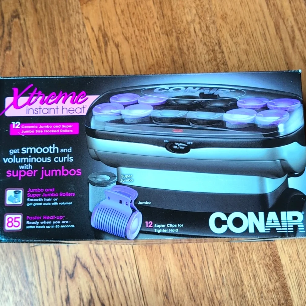 Conair Xtreme Instant Heat Hot Rollers NIB - Picture 1 of 7